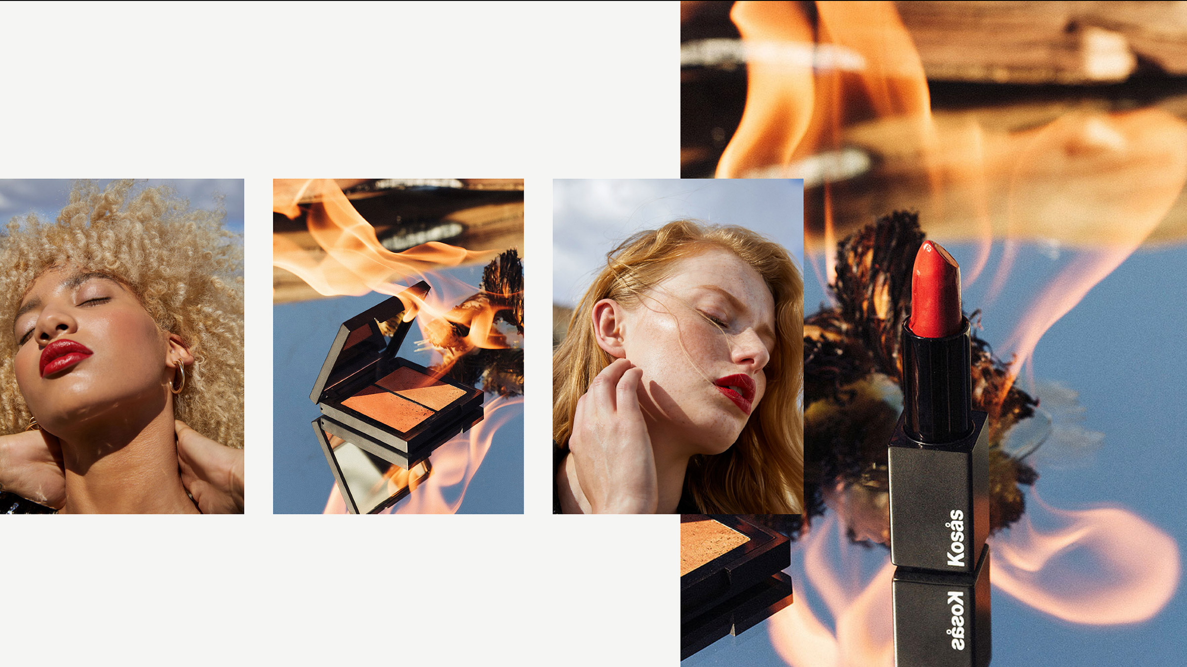 Kosas clean beauty brand repositioning — campaign design and creative direction by Someone & Others (image 2 of 4)