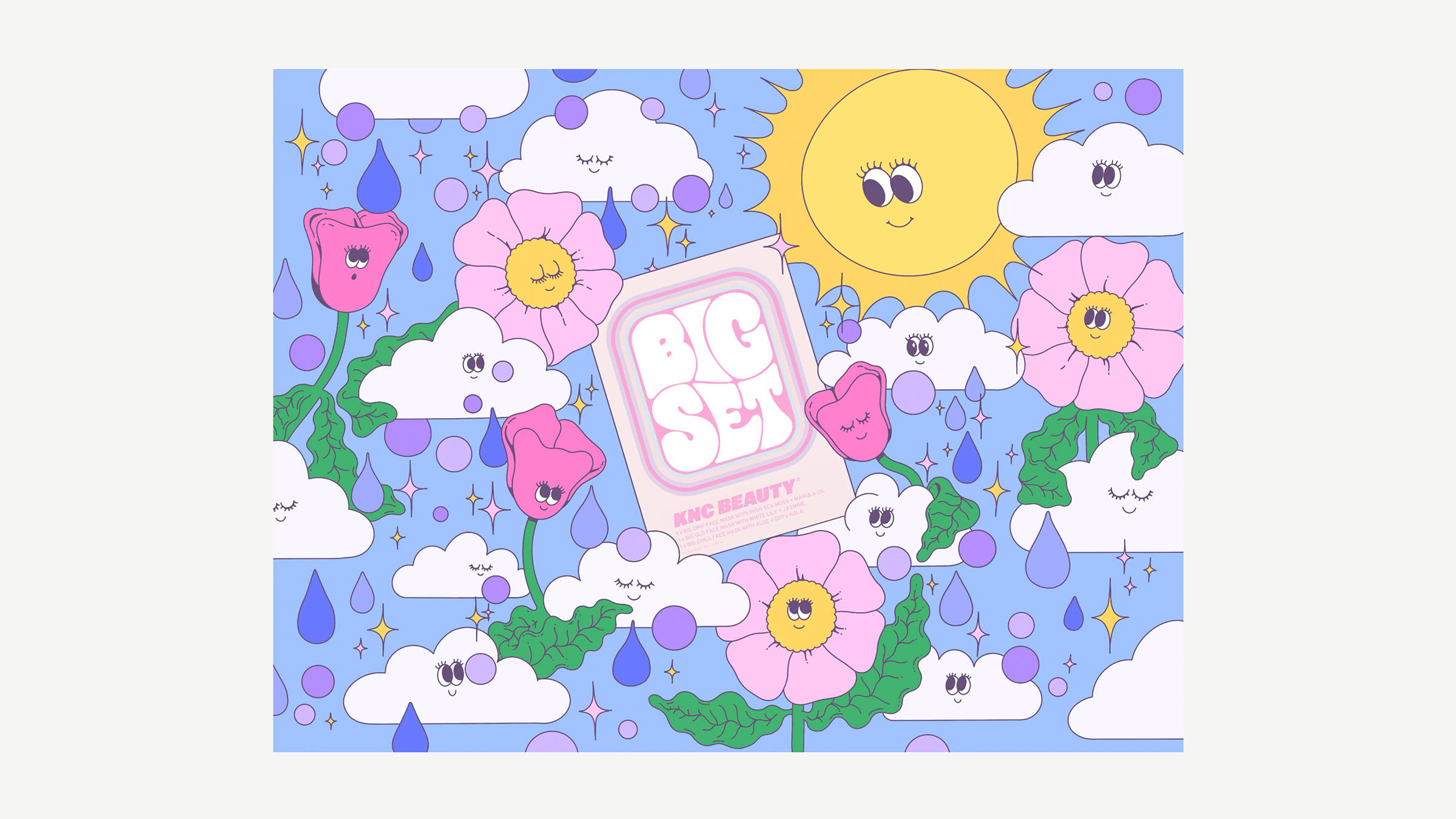 KNC Beauty streetwear-meets-skincare brand identity — packaging, social, and ComplexCon activations by Someone & Others (image 4 of 6)